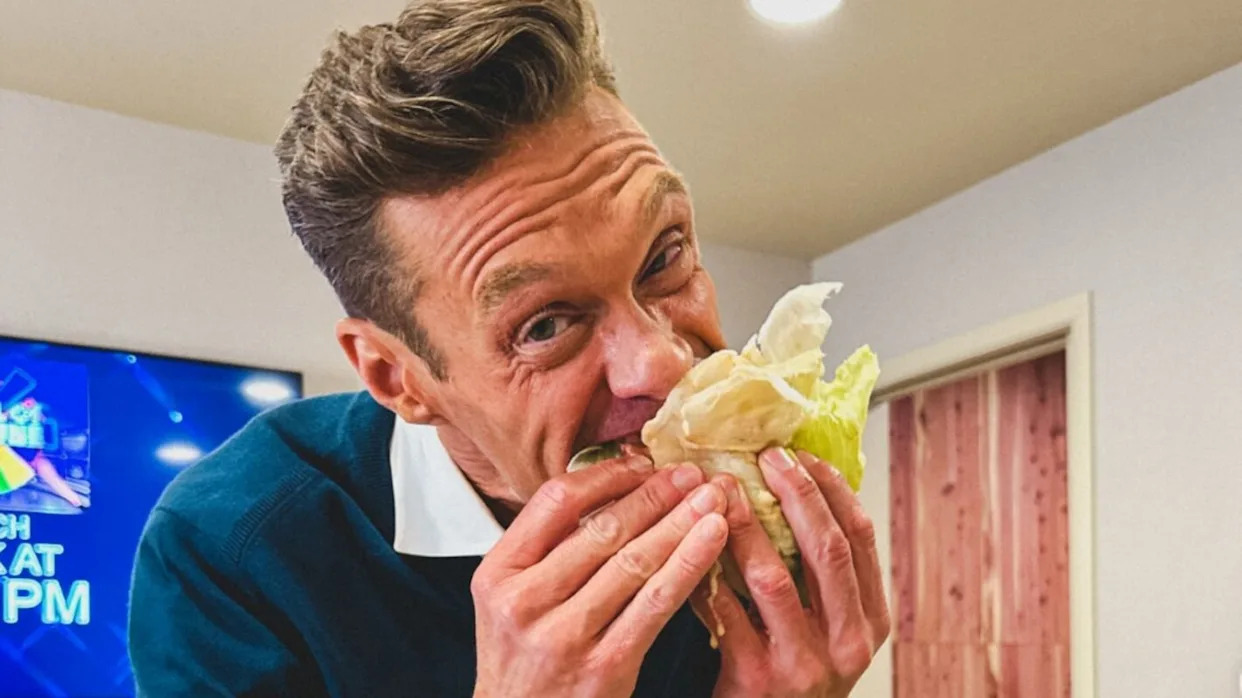 Ryan Seacrest Shares Hilarious Food Story on Wheel of Fortune